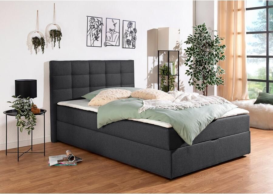 INOSIGN Boxspring OVALO optioneel met bedbox verkrijgbaar in h2 h3 & h4 - Foto 3