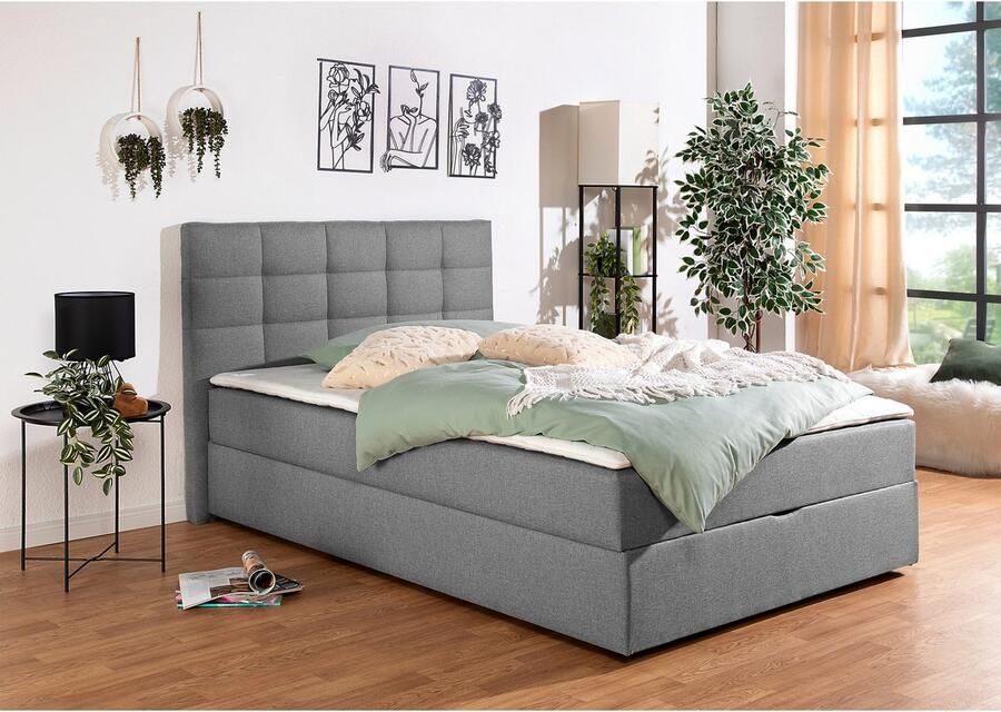 INOSIGN Boxspring OVALO optioneel met bedbox verkrijgbaar in h2 h3 & h4 - Foto 3