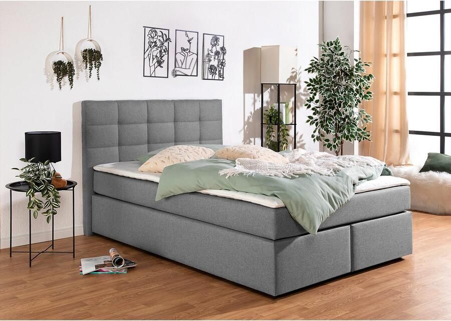 INOSIGN Boxspring OVALO optioneel met bedbox verkrijgbaar in h2 h3 & h4 - Foto 3