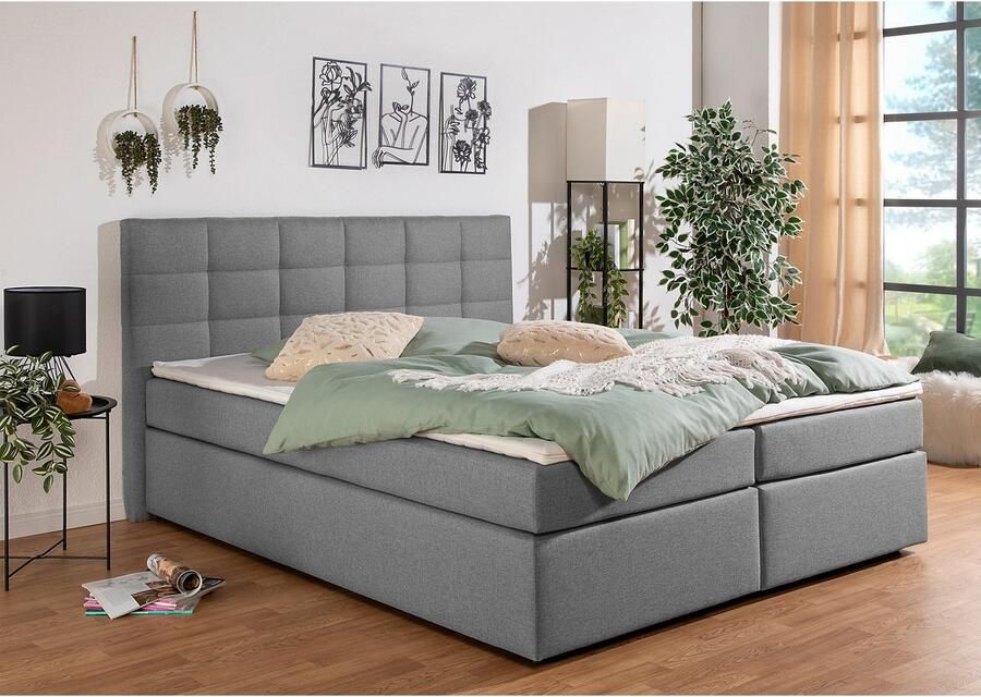 INOSIGN Boxspring OVALO optioneel met bedbox verkrijgbaar in h2 h3 & h4 - Foto 2