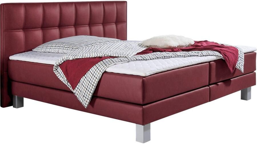 INOSIGN Boxspring Tavira in 4 breedten 4 kleuren en 3 matrassoorten incl. topmatras - Foto 2