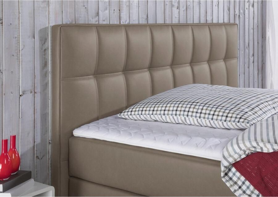 INOSIGN Boxspring Tavira in 4 breedten 4 kleuren en 3 matrassoorten incl. topmatras - Foto 2