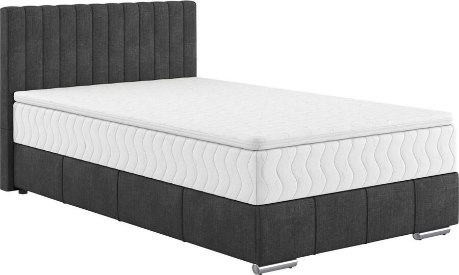 INOSIGN Boxspring Thor met bedbodem incl. matras topverkoper Topmatras en sierkussen in verschillende hardheden beschikbaar - Foto 3