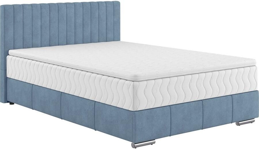 INOSIGN Boxspring Thor met bedbodem incl. matras topverkoper Topmatras en sierkussen in verschillende hardheden beschikbaar - Foto 3