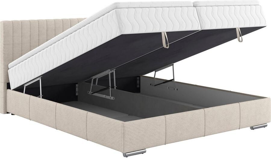 INOSIGN Boxspring Thor met bedbodem incl. matras topverkoper Topmatras en sierkussen in verschillende hardheden beschikbaar - Foto 2