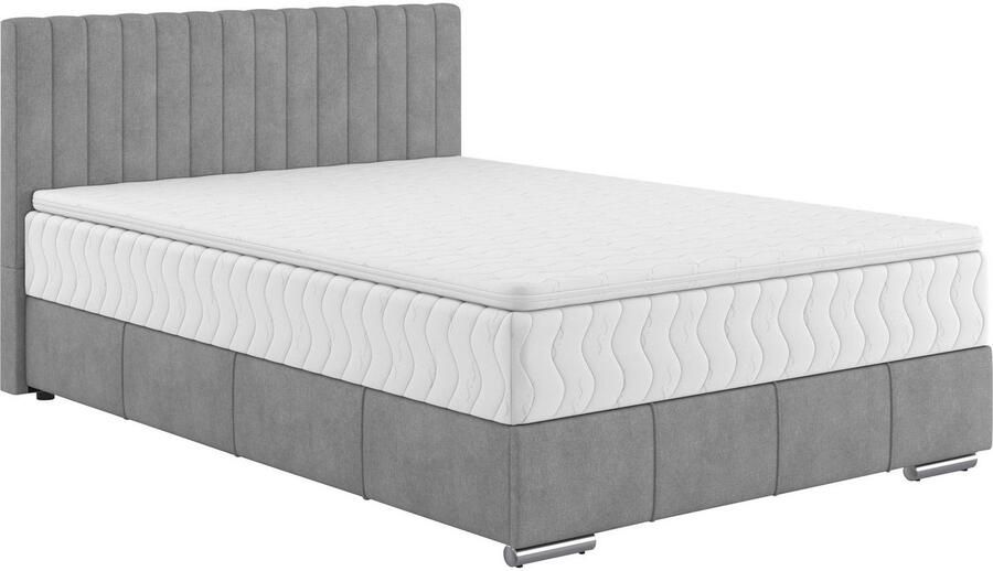 INOSIGN Boxspring Thor met bedbodem incl. matras topverkoper Topmatras en sierkussen in verschillende hardheden beschikbaar - Foto 3