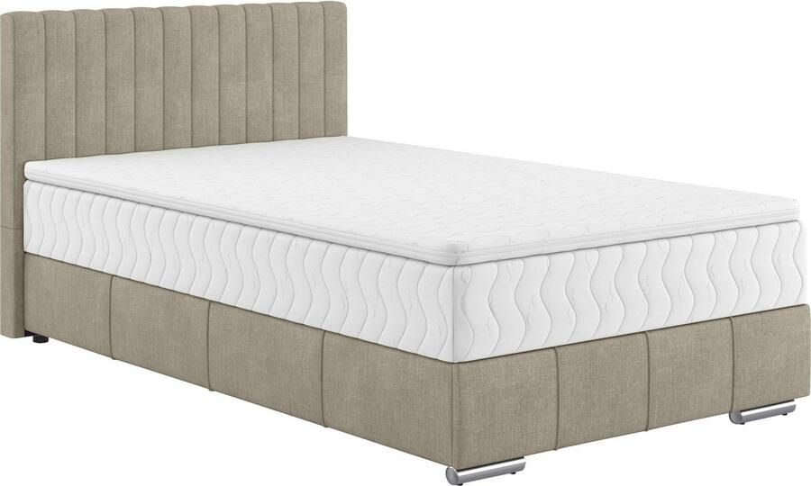 INOSIGN Boxspring Thor met bedbodem incl. matras topverkoper Topmatras en sierkussen in verschillende hardheden beschikbaar - Foto 3