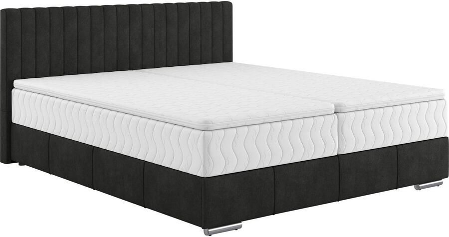 INOSIGN Boxspring Thor met bedbodem incl. matras topverkoper Topmatras en sierkussen in verschillende hardheden beschikbaar - Foto 3