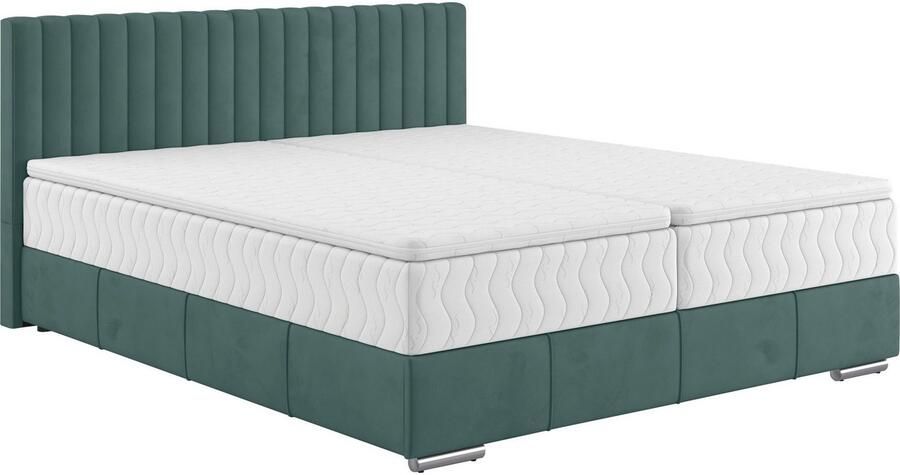 INOSIGN Boxspring Thor met bedbodem incl. matras topverkoper Topmatras en sierkussen in verschillende hardheden beschikbaar - Foto 3