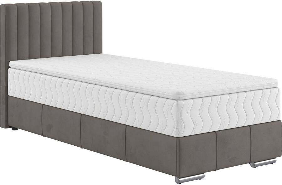 INOSIGN Boxspring Thor met bedbodem incl. matras topverkoper Topmatras en sierkussen in verschillende hardheden beschikbaar - Foto 3