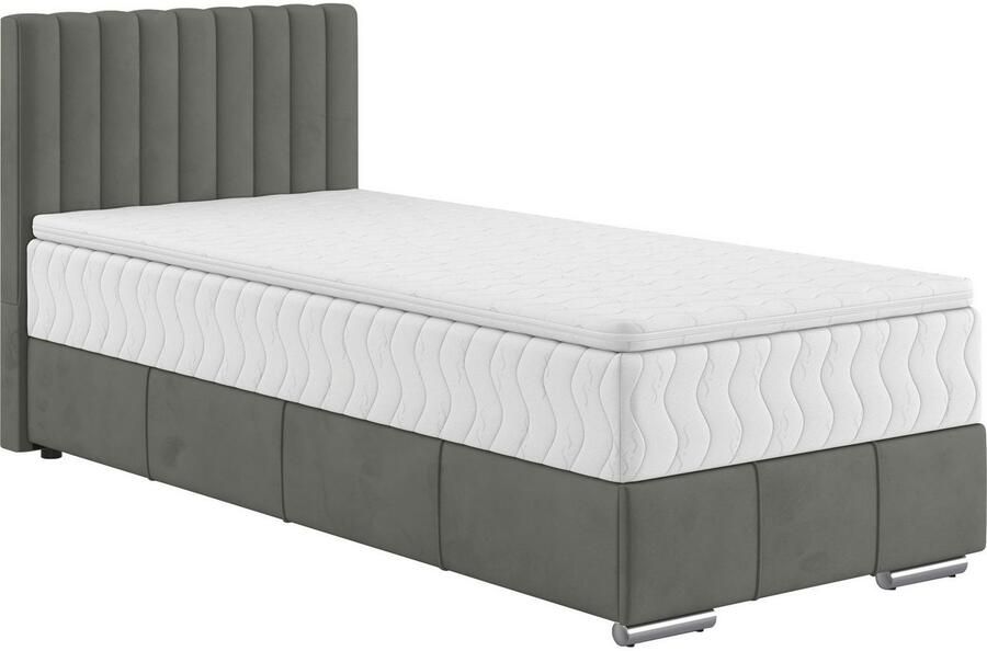 INOSIGN Boxspring Thor met bedbodem incl. matras topverkoper Topmatras en sierkussen in verschillende hardheden beschikbaar - Foto 3
