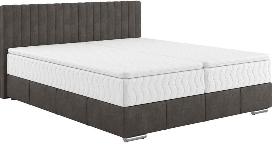 INOSIGN Boxspring Thor met bedbodem incl. matras topverkoper Topmatras en sierkussen in verschillende hardheden beschikbaar - Foto 3