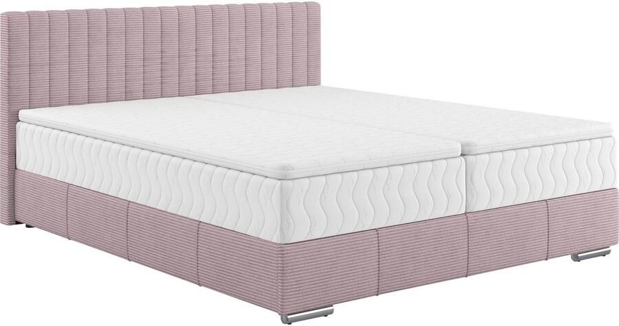 INOSIGN Boxspring Thor met bedbodem incl. matras topverkoper Topmatras en sierkussen in verschillende hardheden beschikbaar - Foto 3