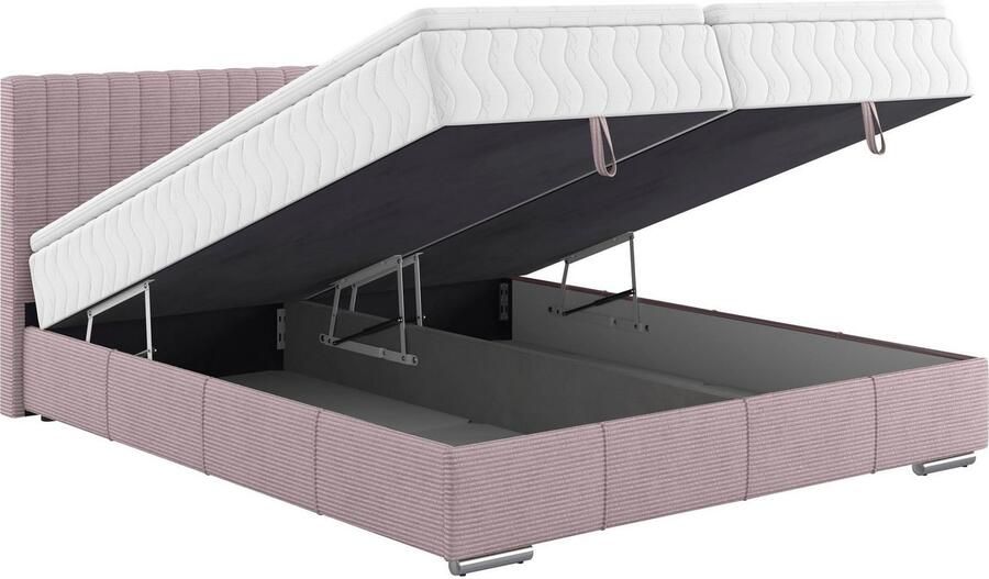 INOSIGN Boxspring Thor met bedbodem incl. matras topverkoper Topmatras en sierkussen in verschillende hardheden beschikbaar - Foto 2
