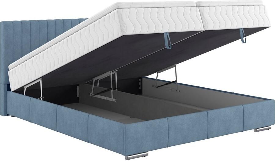 INOSIGN Boxspring Thor met bedbodem incl. matras topverkoper Topmatras en sierkussen in verschillende hardheden beschikbaar - Foto 2