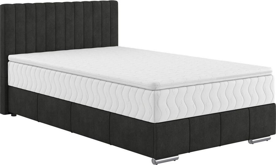 INOSIGN Boxspring Thor met bedbodem incl. matras topverkoper Topmatras en sierkussen in verschillende hardheden beschikbaar - Foto 3