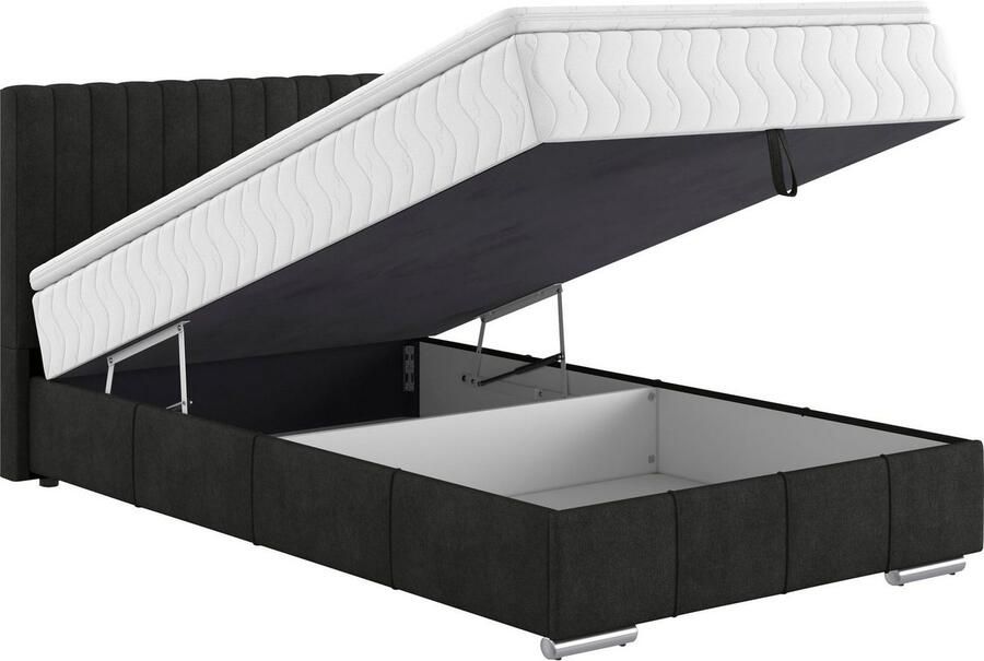 INOSIGN Boxspring Thor met bedbodem incl. matras topverkoper Topmatras en sierkussen in verschillende hardheden beschikbaar - Foto 2
