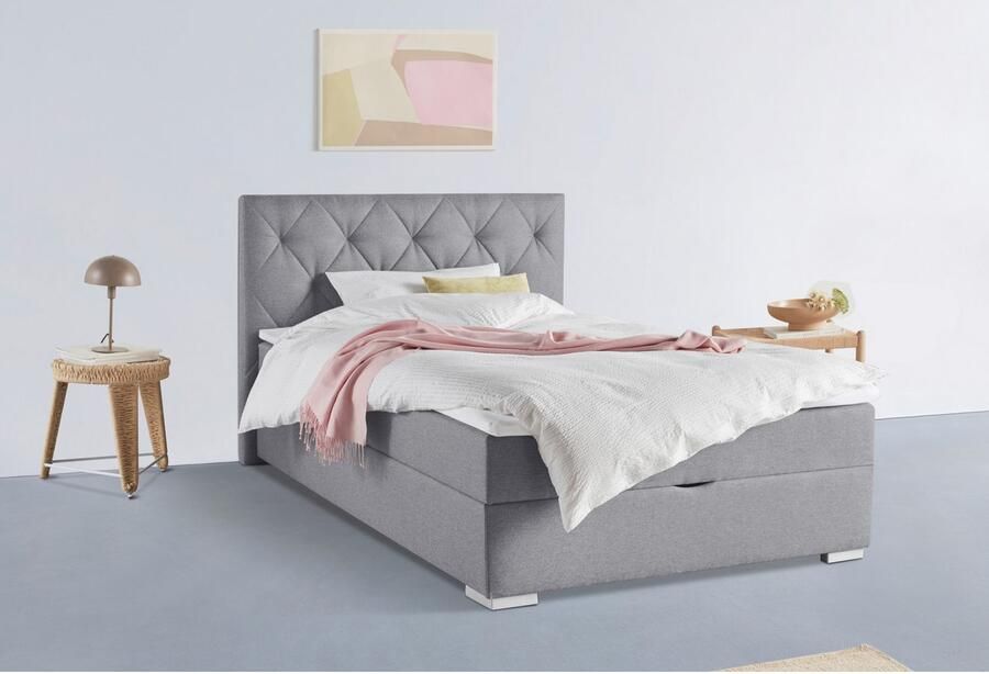 INOSIGN Boxspring Tynan optioneel met bedbox verkrijgbaar in h2 h3 & h4 - Foto 5