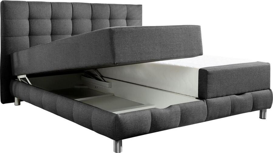 INOSIGN Boxspring Vaasa inclusief bedlade & topper xxl-uitvoering extra lengte 220 cm - Foto 2