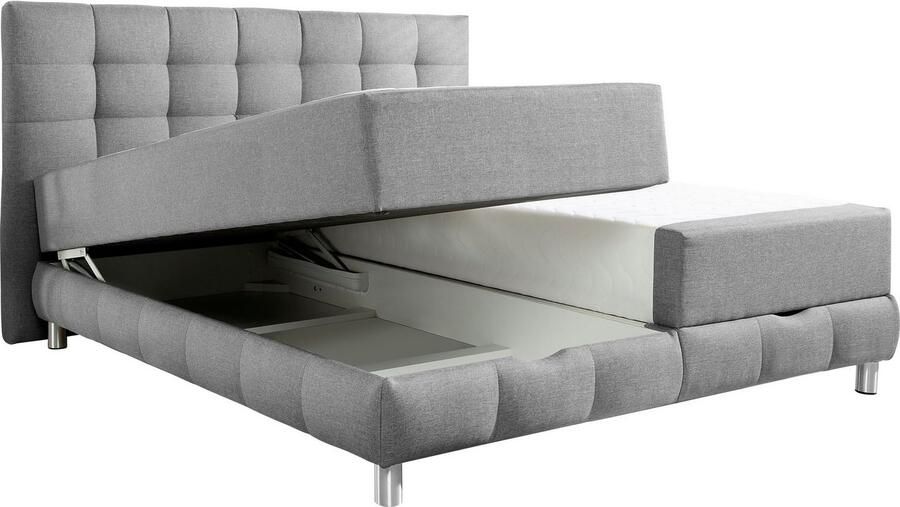 INOSIGN Boxspring Vaasa inclusief bedlade & topper xxl-uitvoering extra lengte 220 cm - Foto 3