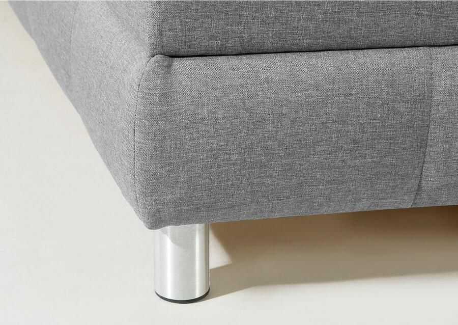 INOSIGN Boxspring Vaasa inclusief bedlade & topper xxl-uitvoering extra lengte 220 cm