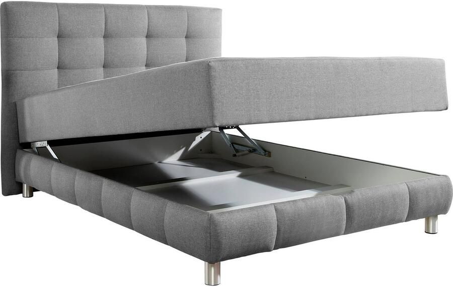 INOSIGN Boxspring Vaasa inclusief bedlade & topper xxl-uitvoering extra lengte 220 cm - Foto 3