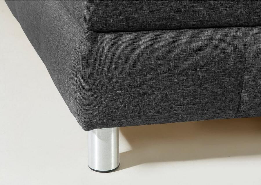 INOSIGN Boxspring Vaasa inclusief bedlade & topper xxl-uitvoering extra lengte 220 cm