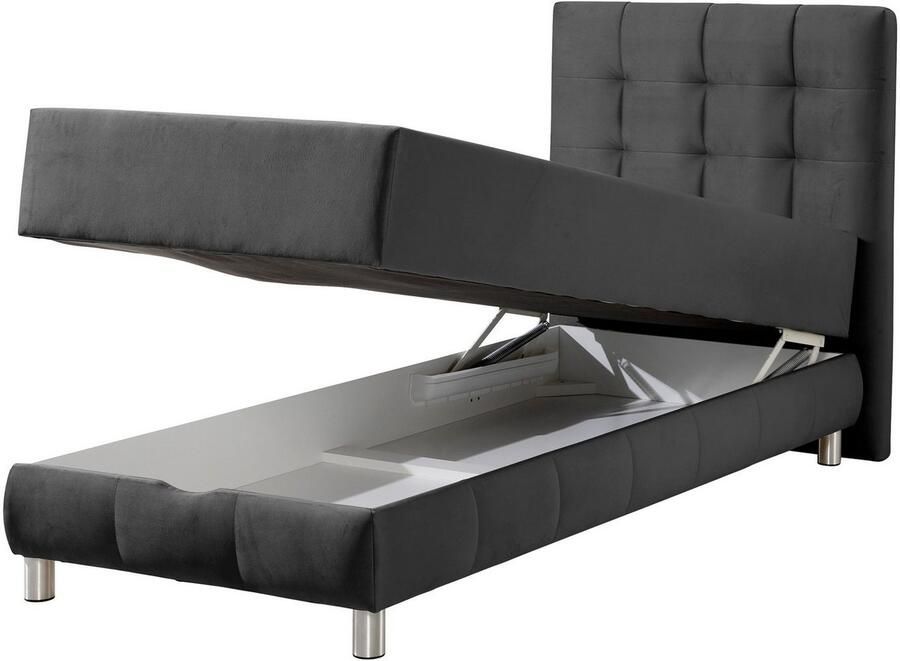 INOSIGN Boxspring Vaasa inclusief bedlade & topper xxl-uitvoering extra lengte 220 cm - Foto 4