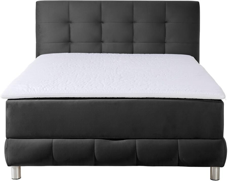 INOSIGN Boxspring Vaasa inclusief bedlade & topper xxl-uitvoering extra lengte 220 cm - Foto 2