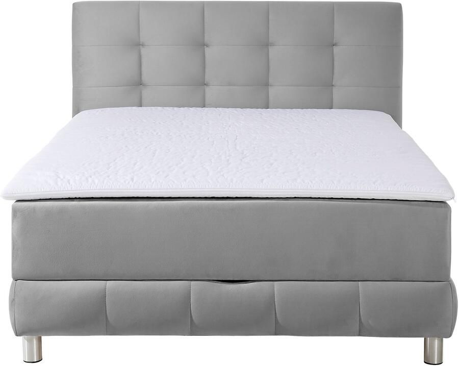 INOSIGN Boxspring Vaasa inclusief bedlade & topper xxl-uitvoering extra lengte 220 cm - Foto 2