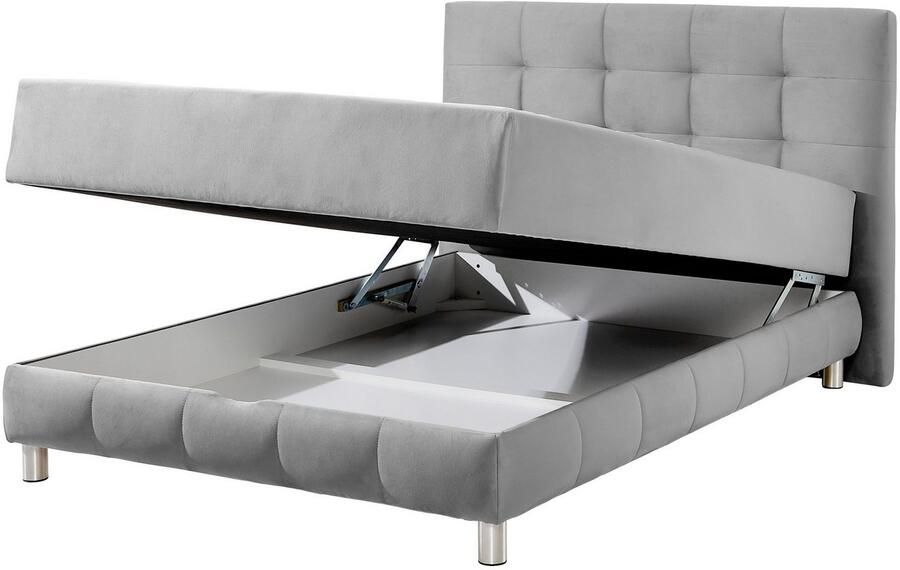 INOSIGN Boxspring Vaasa inclusief bedlade & topper xxl-uitvoering extra lengte 220 cm - Foto 5
