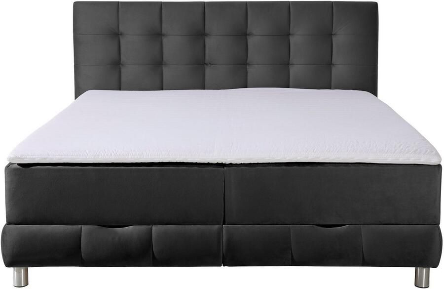 INOSIGN Boxspring Vaasa inclusief bedlade & topper xxl-uitvoering extra lengte 220 cm - Foto 7