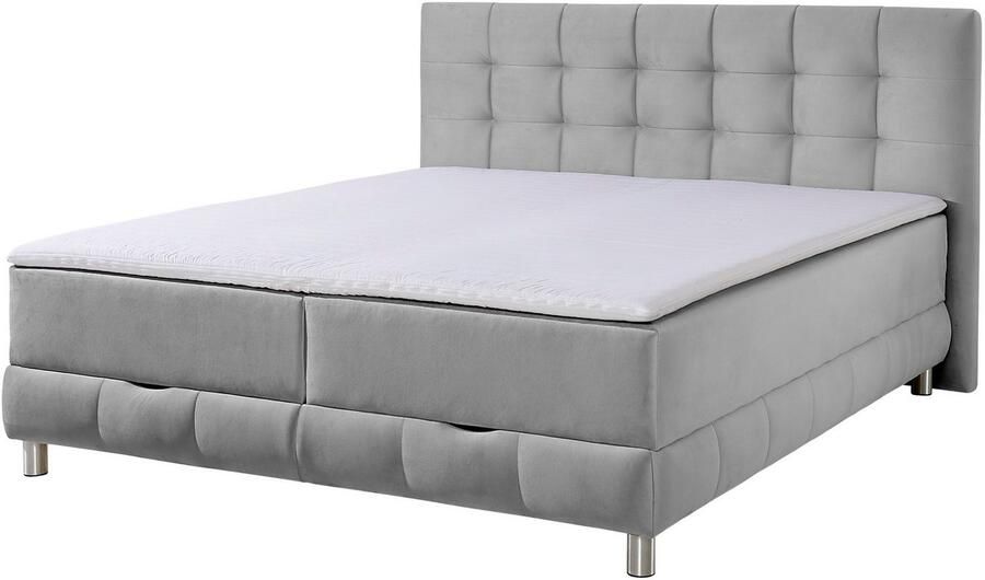 INOSIGN Boxspring Vaasa inclusief bedlade & topper xxl-uitvoering extra lengte 220 cm - Foto 5