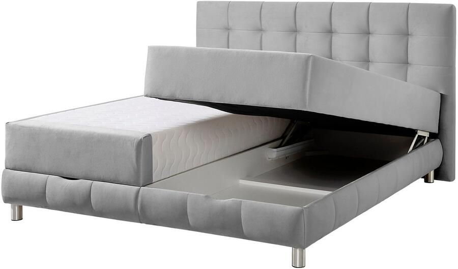 INOSIGN Boxspring Vaasa inclusief bedlade & topper xxl-uitvoering extra lengte 220 cm - Foto 6