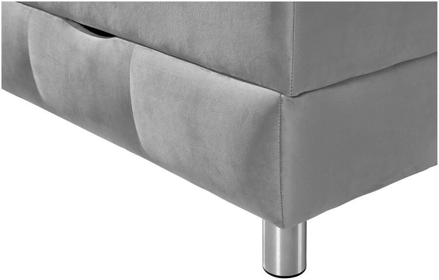 INOSIGN Boxspring Vaasa inclusief bedlade & topper xxl-uitvoering extra lengte 220 cm - Foto 4