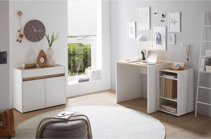 INOSIGN Bureau City Giron moderne computertafel gezellige thuiswerkplek breedte 80 of 143 cm - Foto 11