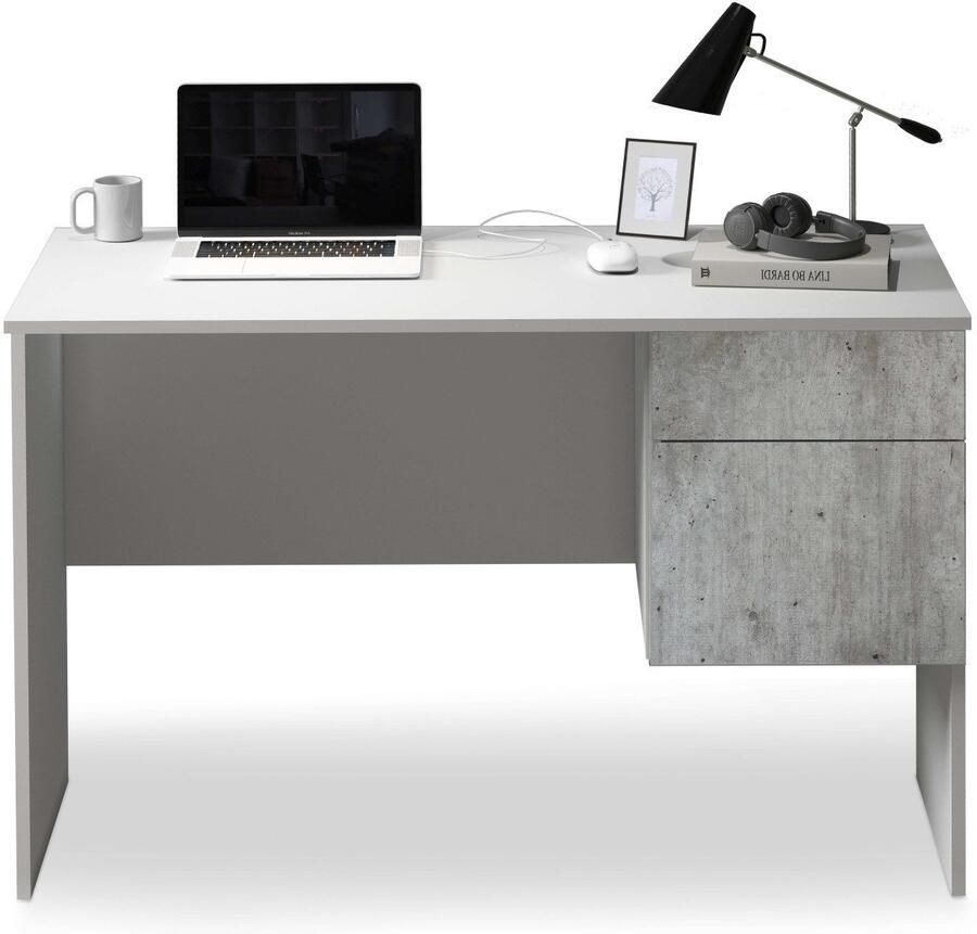 INOSIGN Bureau Coro kleine computertisch bureautafel met 1 deur & 1 lade breedte 110 cm made in italy - Foto 10