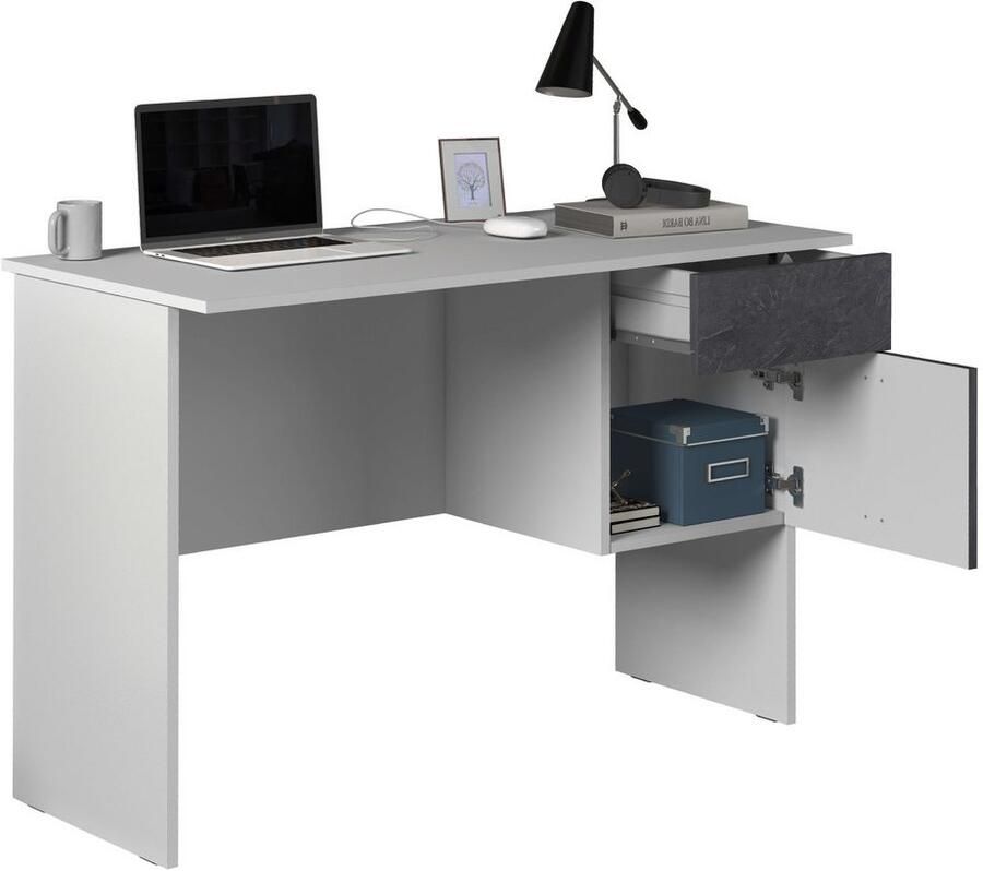 INOSIGN Bureau Coro kleine computertisch bureautafel met 1 deur & 1 lade breedte 110 cm made in italy - Foto 9