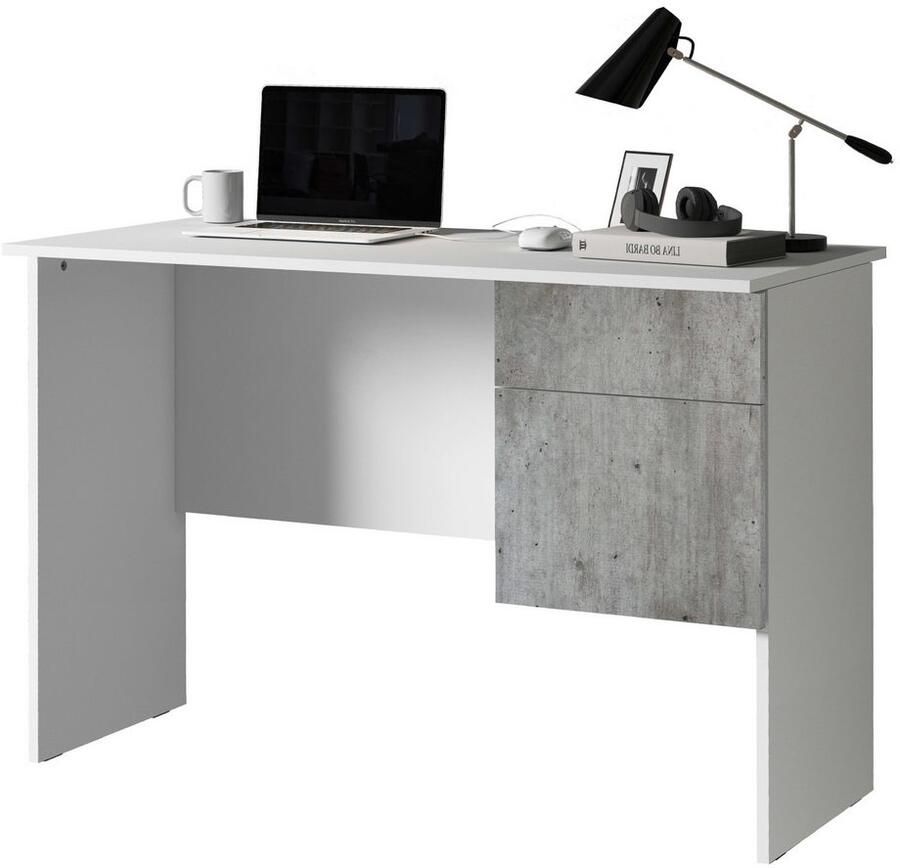 INOSIGN Bureau Coro kleine computertisch bureautafel met 1 deur & 1 lade breedte 110 cm made in italy - Foto 8