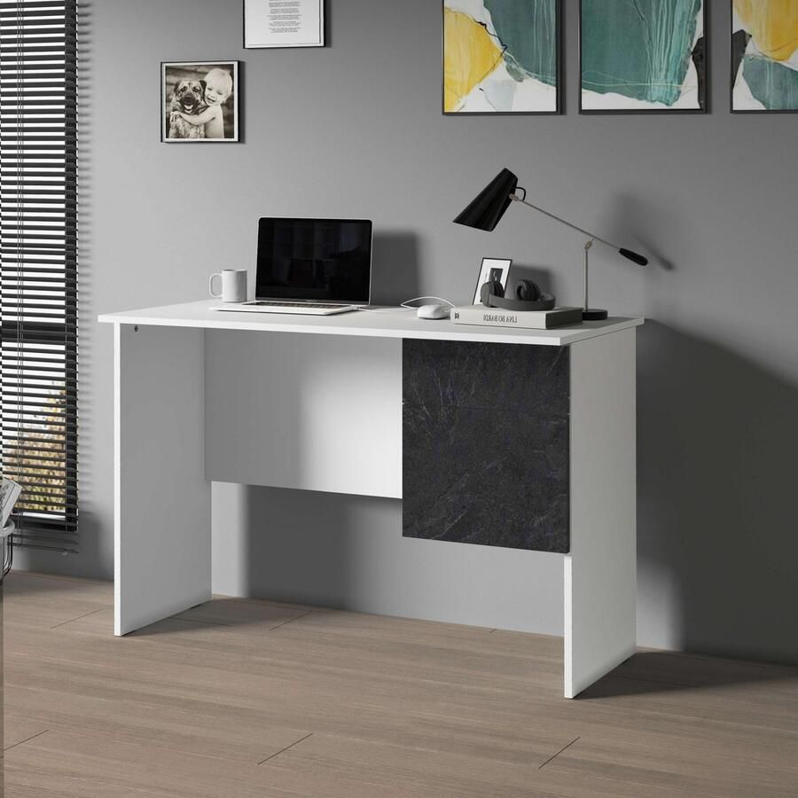 INOSIGN Bureau Coro kleine computertisch bureautafel met 1 deur & 1 lade breedte 110 cm made in italy - Foto 2