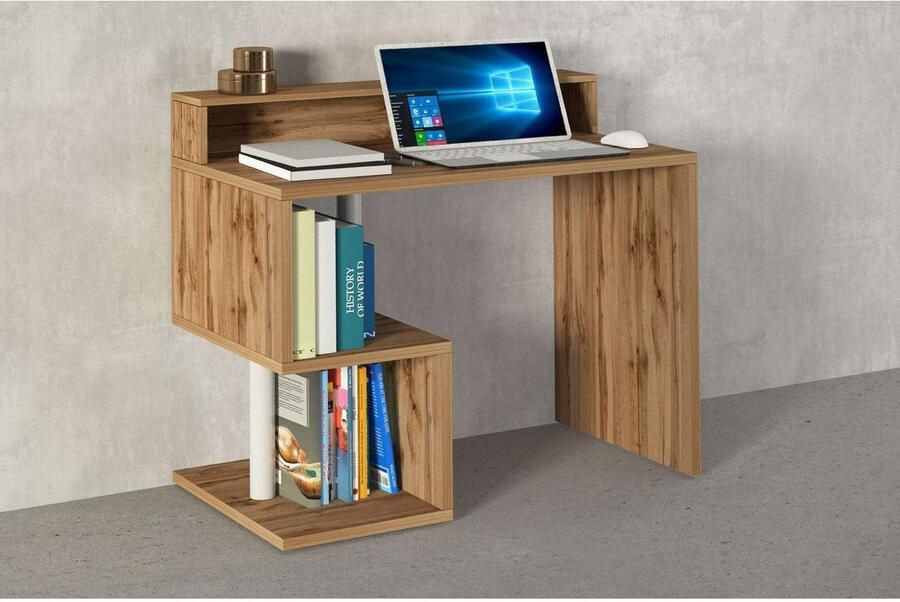 INOSIGN Bureau Essence modern ontwerp in verschillende breedtes met en zonder monitorsteun gemaakt in italië - Foto 3