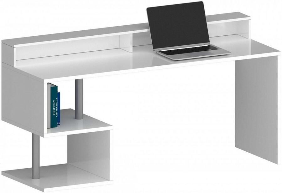 INOSIGN Bureau Essence modern ontwerp in verschillende breedtes met en zonder monitorsteun gemaakt in italië