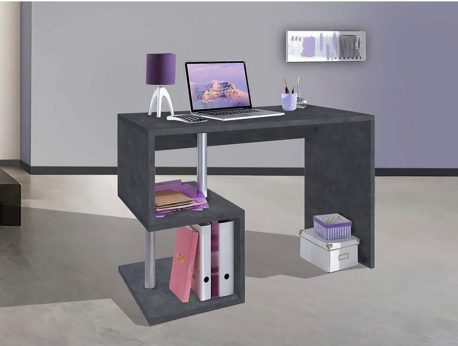 INOSIGN Bureau Essence modern ontwerp in verschillende breedtes met en zonder monitorsteun gemaakt in italië - Foto 2