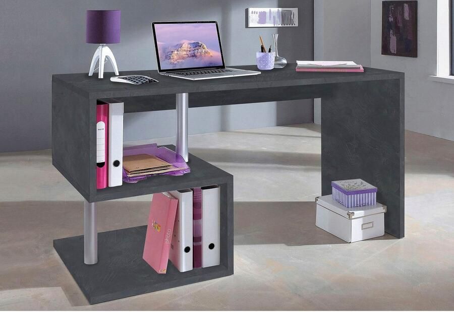 INOSIGN Bureau Essence modern ontwerp in verschillende breedtes met en zonder monitorsteun gemaakt in italië - Foto 2