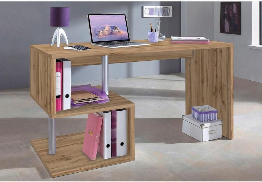 INOSIGN Bureau Essence modern ontwerp in verschillende breedtes met en zonder monitorsteun gemaakt in italië - Foto 3