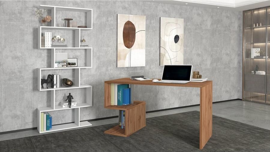INOSIGN Bureau Essence modern ontwerp in verschillende breedtes met en zonder monitorsteun gemaakt in italië - Foto 5