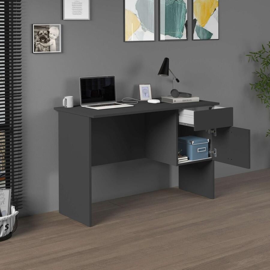 INOSIGN Bureau Essential Bureau kleine computertisch bureautafel voor kantoor (1 stuk) - Foto 3