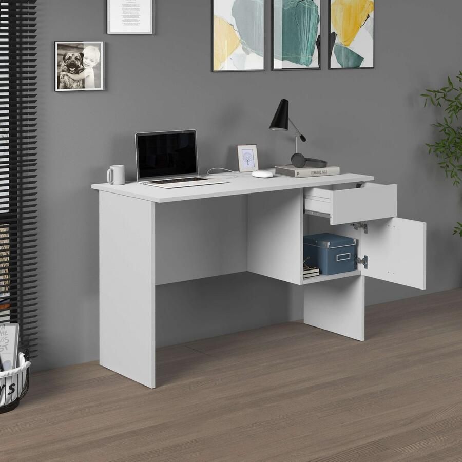 INOSIGN Bureau Essential Bureau kleine computertisch bureautafel voor kantoor (1 stuk) - Foto 3