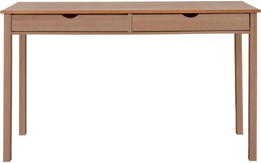 INOSIGN Bureau Gava van massief grenenhout met praktische verzonken grepen breedte 140 cm - Foto 6