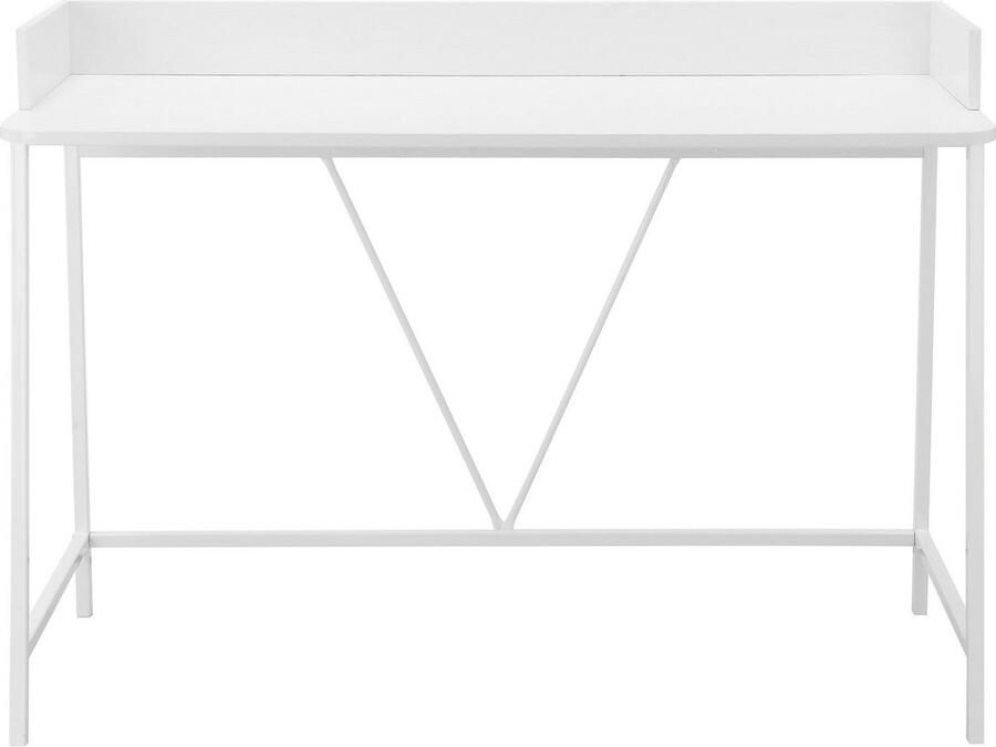 INOSIGN Bureau Jullian wit frame van metaal breedte 120 cm (1 stuk) - Foto 3